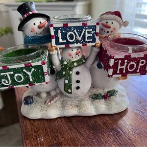 Yankee candle holder